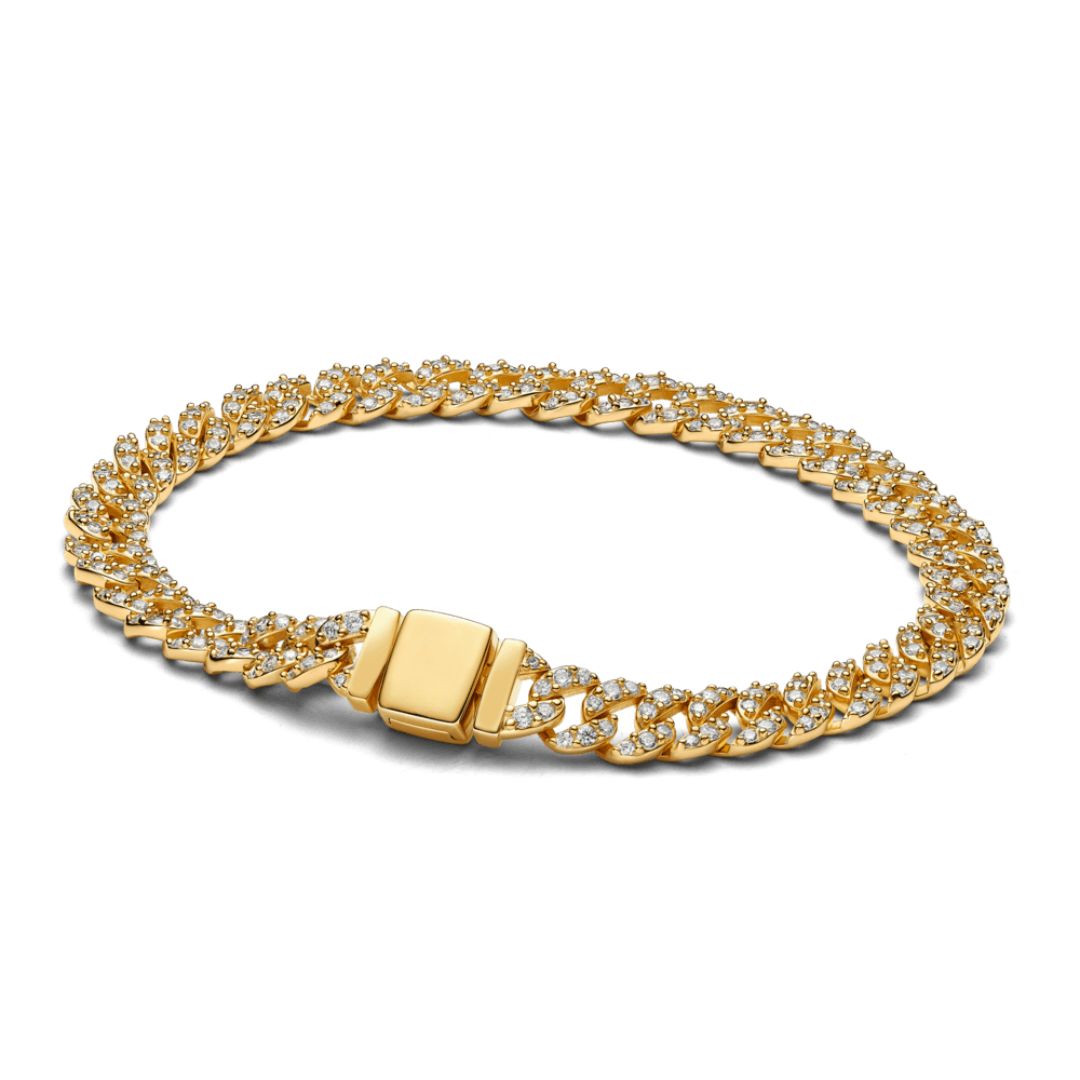 Elina Cubaanse armband | Goud