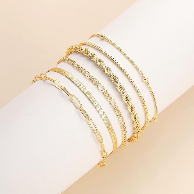 Isabella Vernetta armbandenset | Goud