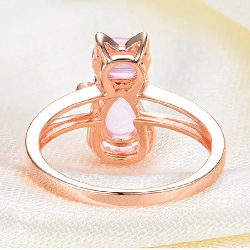 Kattenring in roségoud | Roségoud