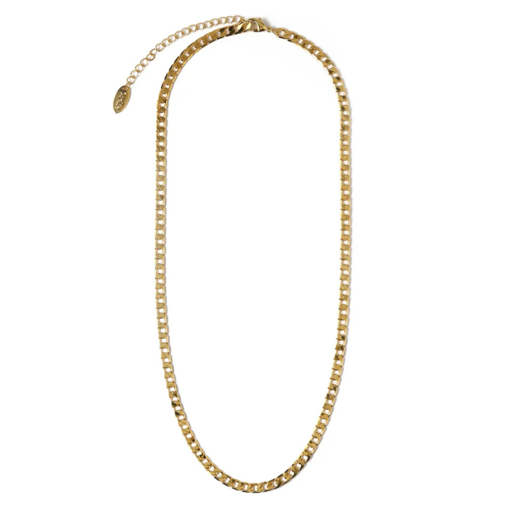 Platte schakelketting