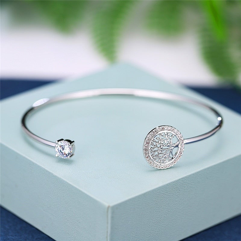 Verstelbare armband met Levensboom-motief