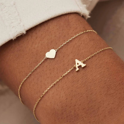 Armband met initialen van je levensteken