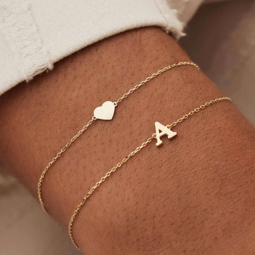 Armband met initialen van je levensteken