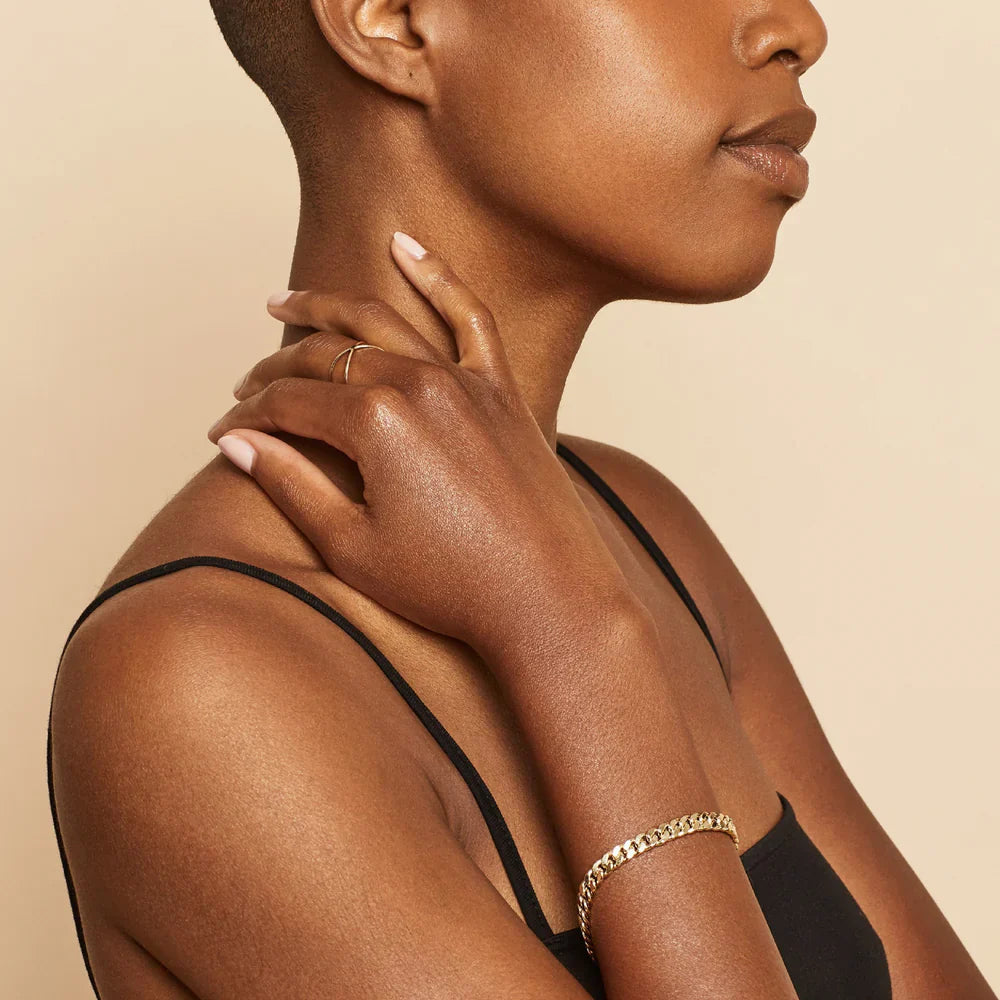 Cubaanse armband | Goud