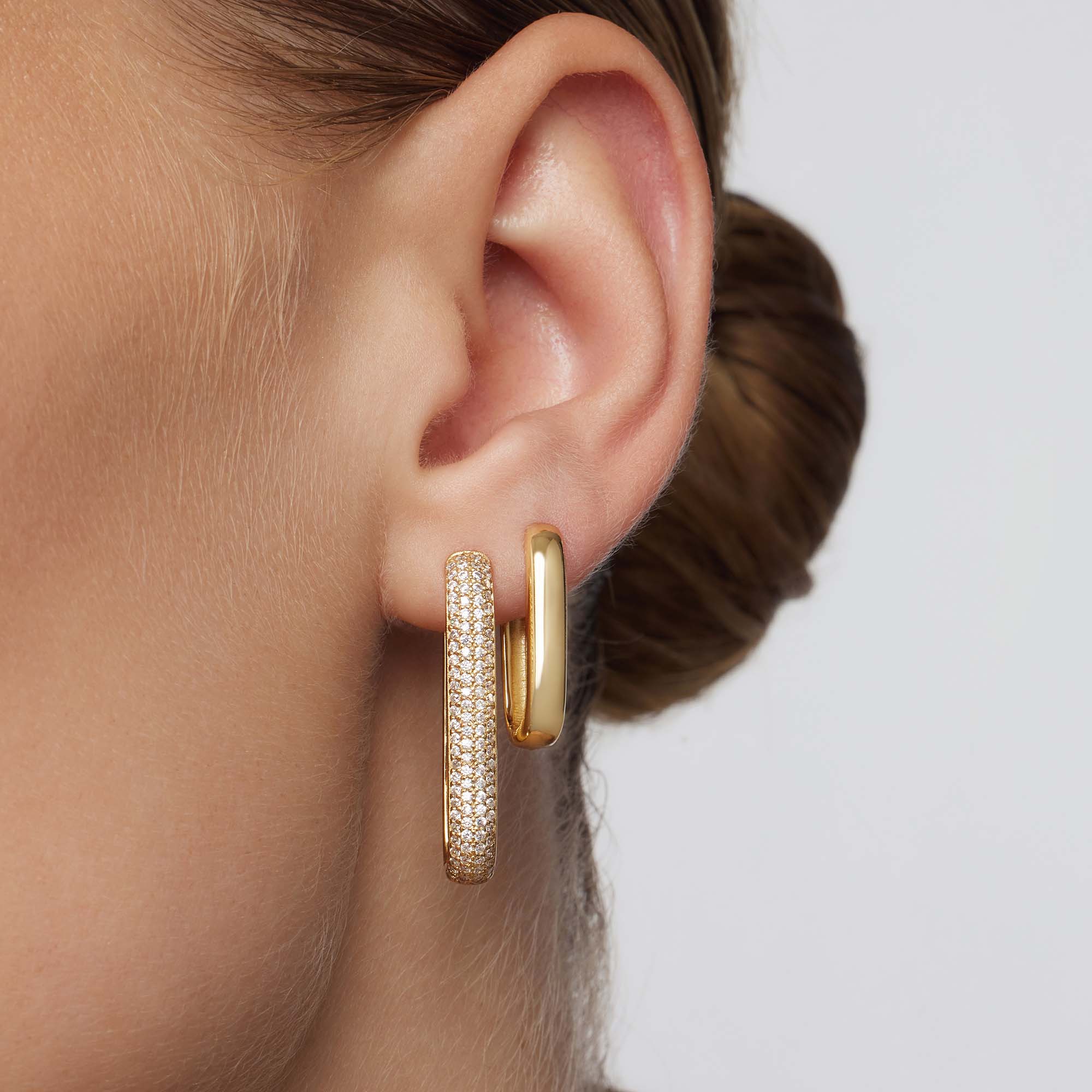 Grote Icon Pavé Hoops