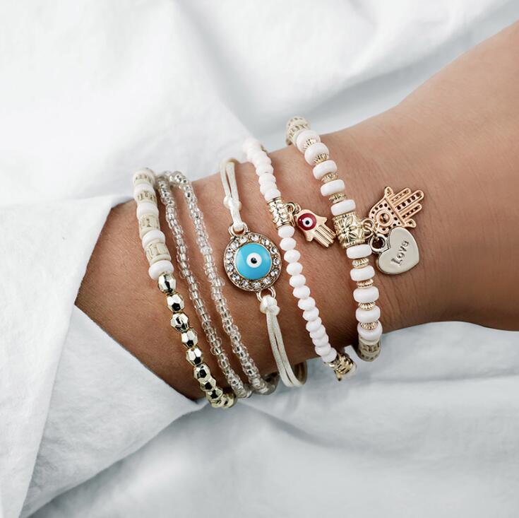 Hamsa-armbandenset