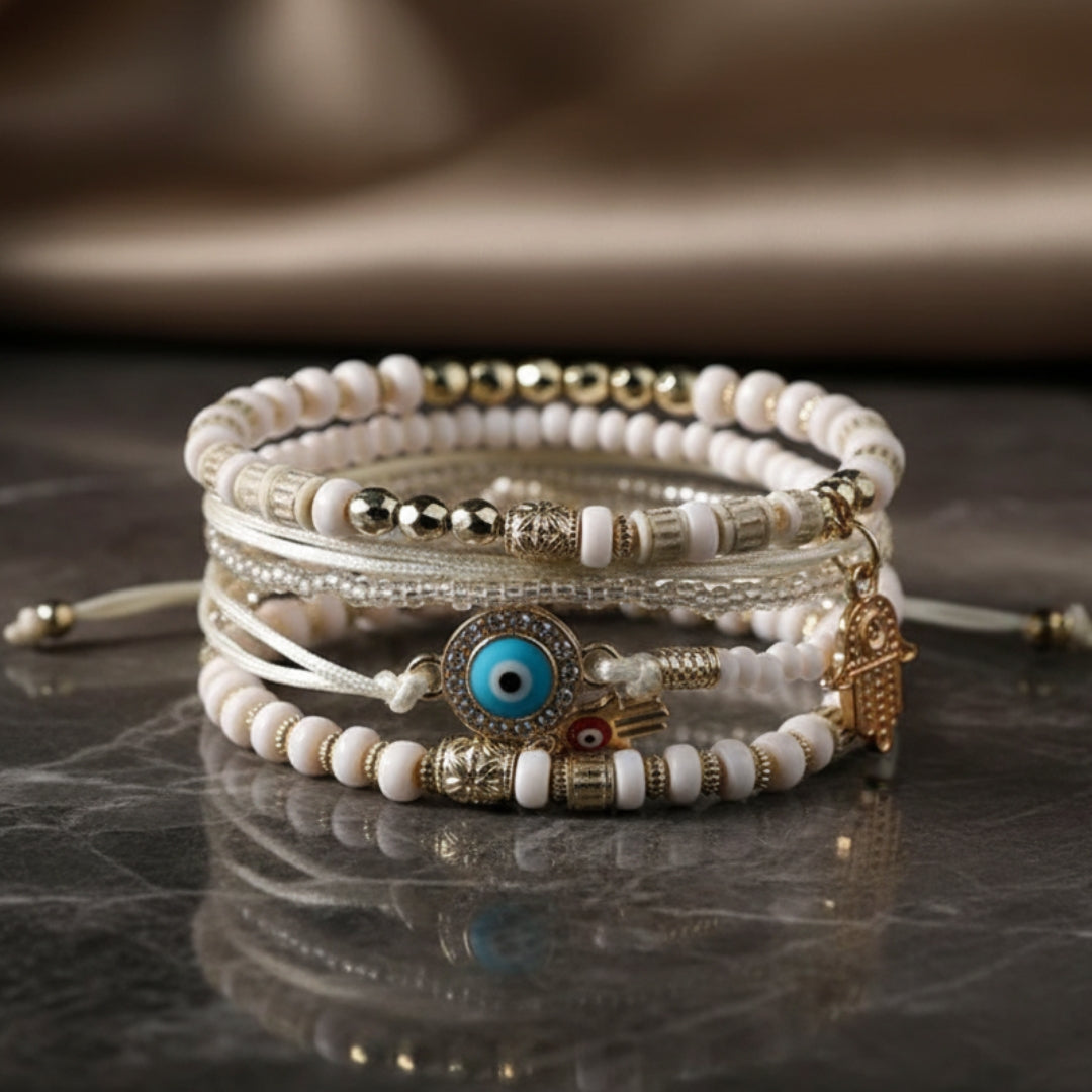Hamsa-armbandenset