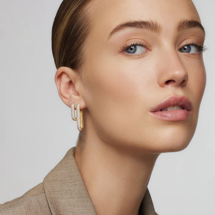 Icon Pavé Hoops