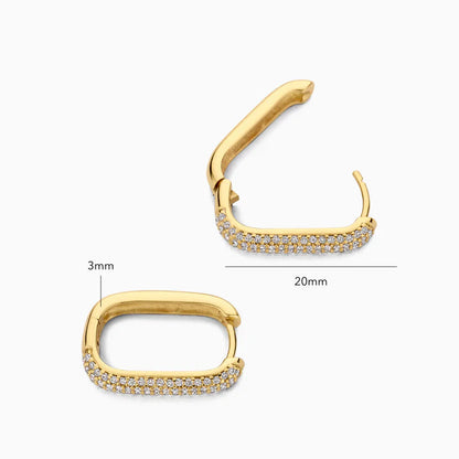 Icon Pavé Hoops
