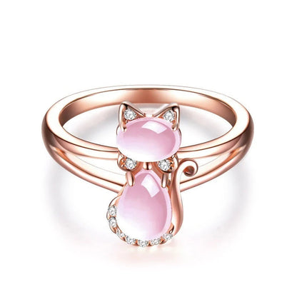 Kattenring in roségoud | Roségoud