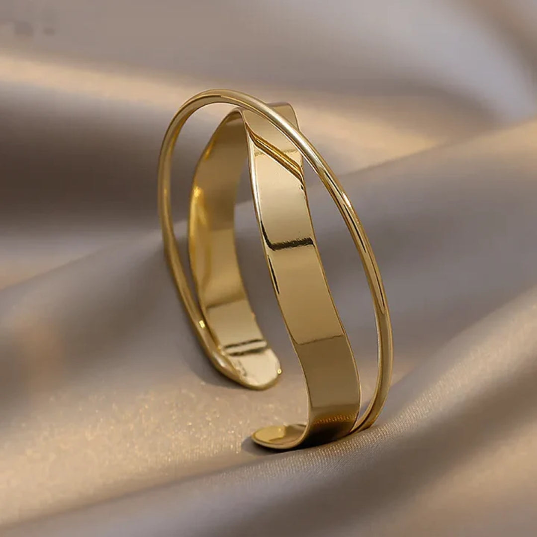 Klassieke gouden armband