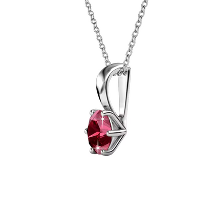 Kristallen bedel hanger ketting