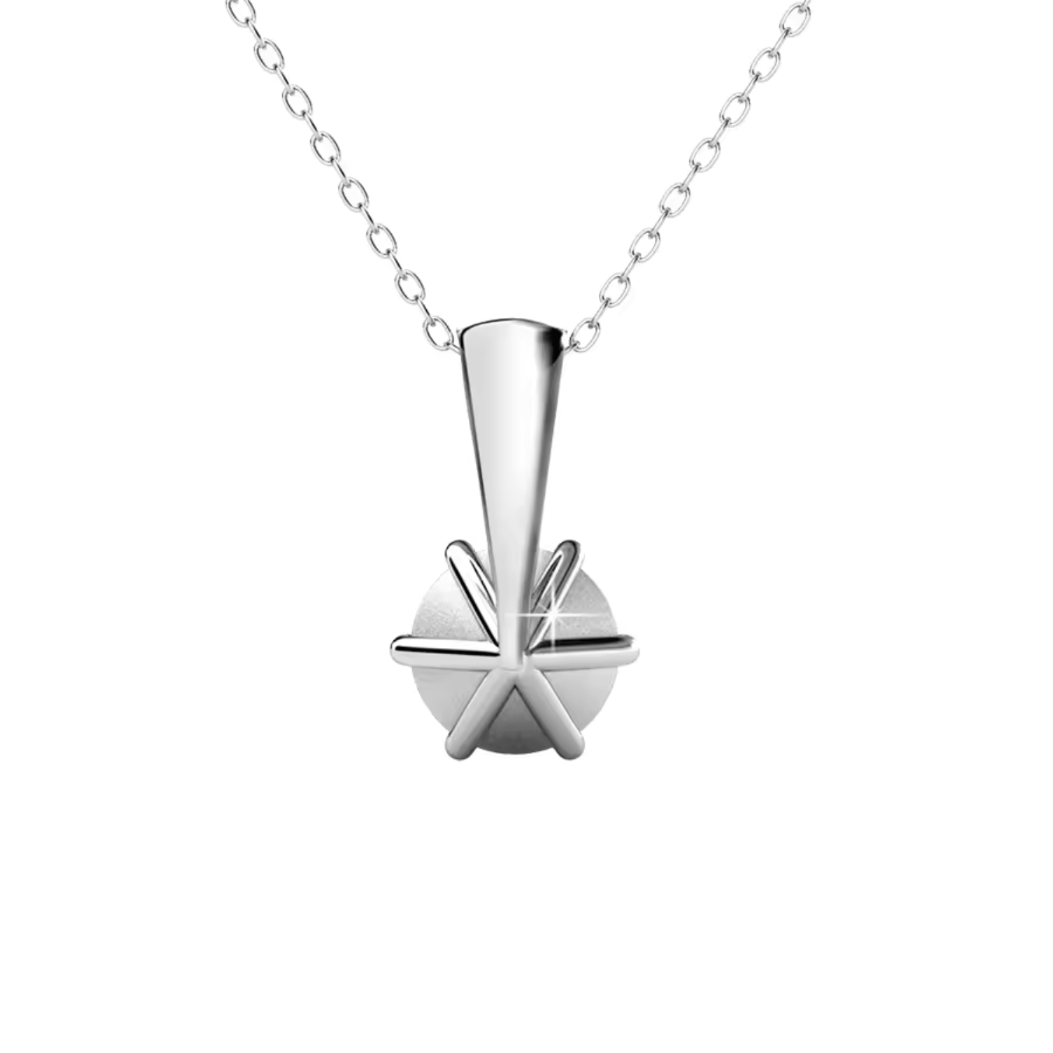 Kristallen bedel hanger ketting