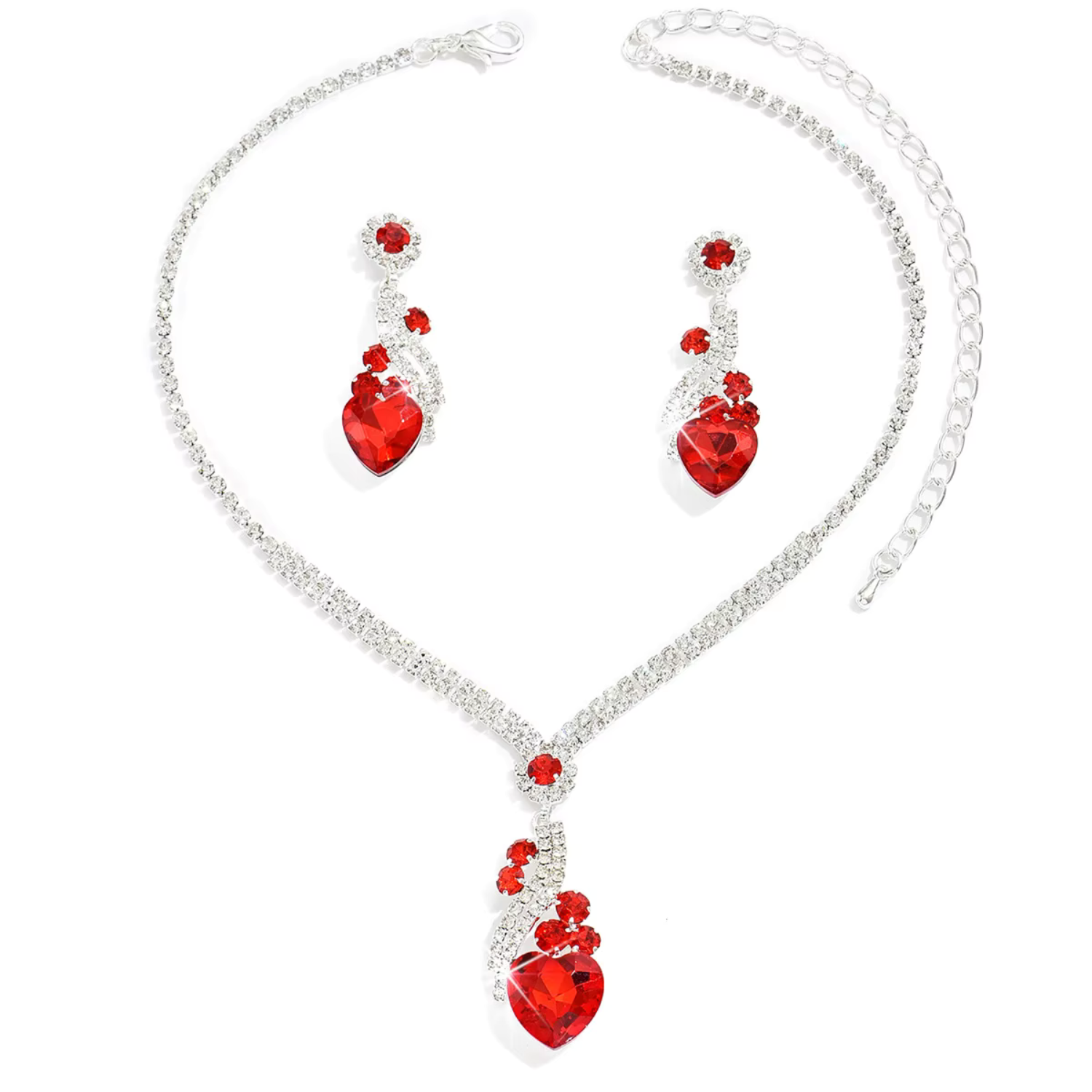 Luxe mode rode ketting