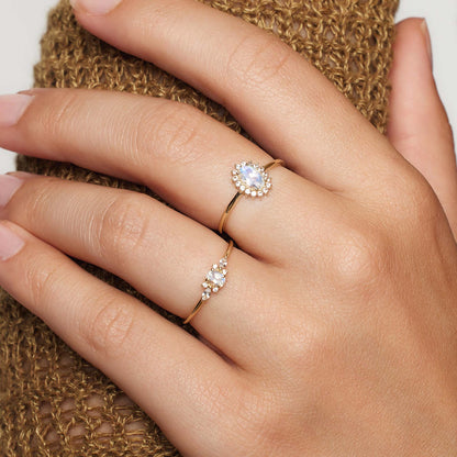 Maansteen Muse Ring