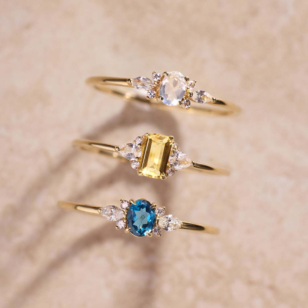 Maansteen Muse Ring