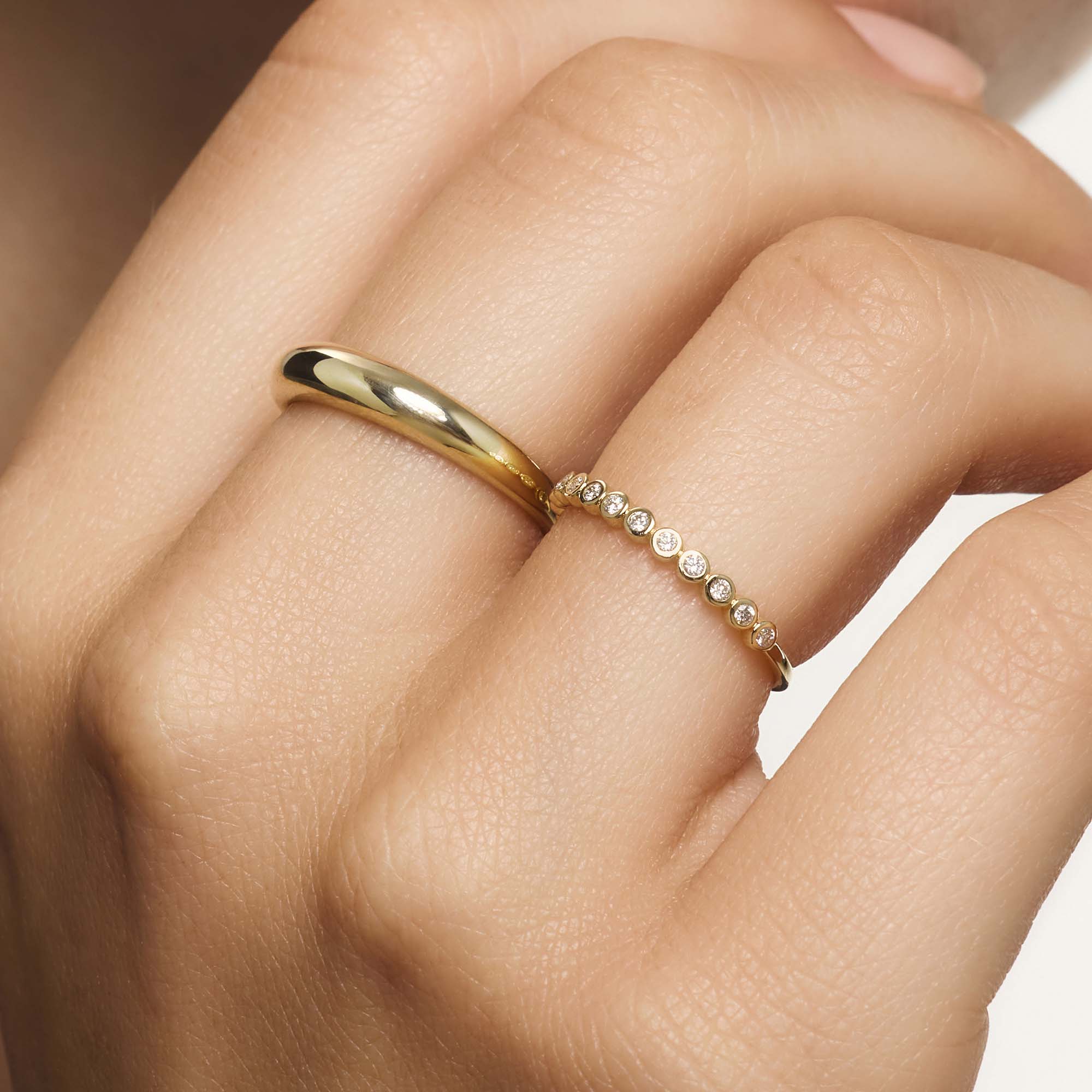 Maria's Diamanten bubbelring