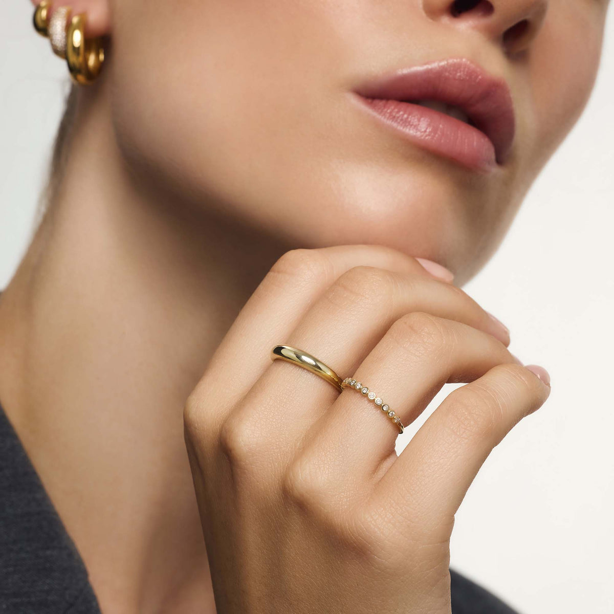 Maria's Diamanten bubbelring