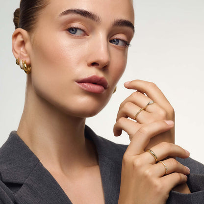 Maria's Diamanten bubbelring