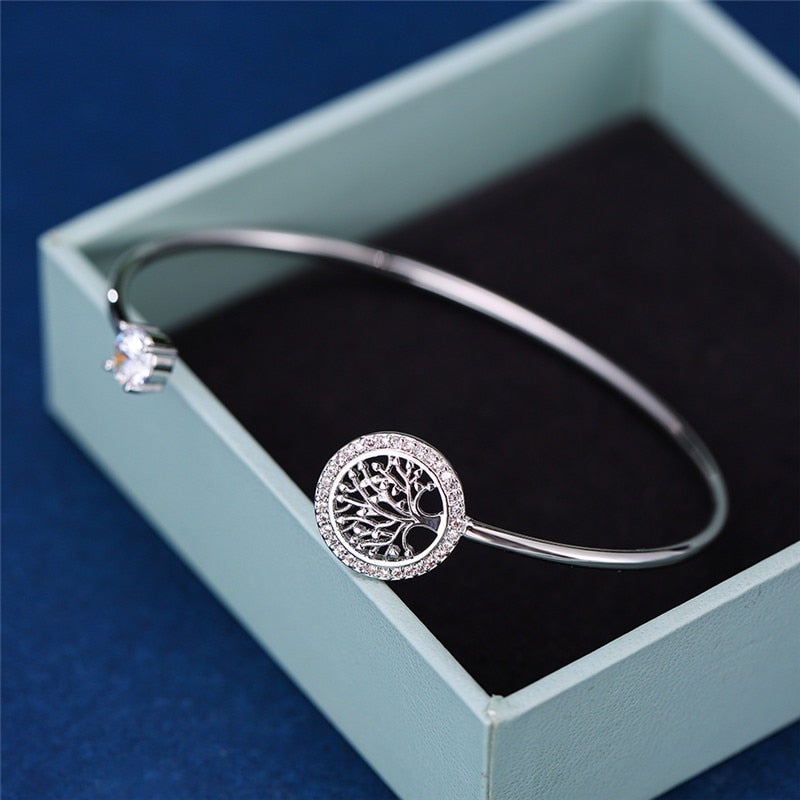Verstelbare armband met Levensboom-motief