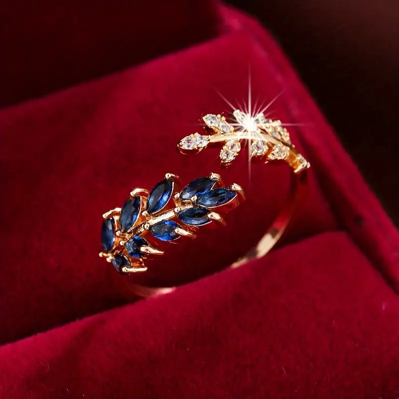 Vivara Saphielle gouden ring